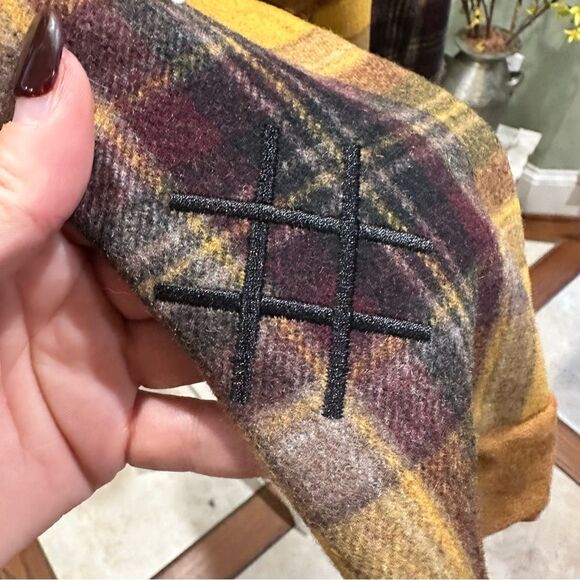 Lucid FC Plaid Wool Shirt Jacket Size Medium - Picture 9 of 14